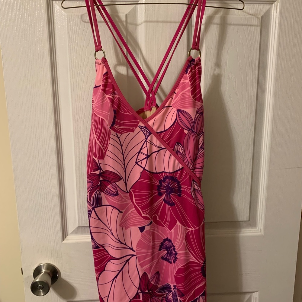 Jaclyn Smith Size 18 (ptp 19”) one piece swimsuit EUC